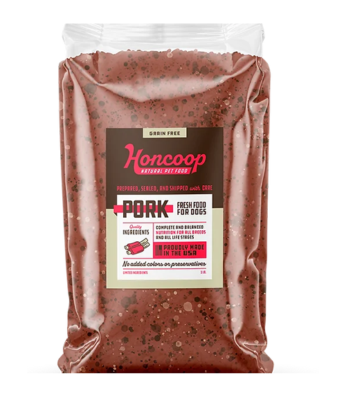 Pork Grain Free Dog Food – Honcoop Pet Meals